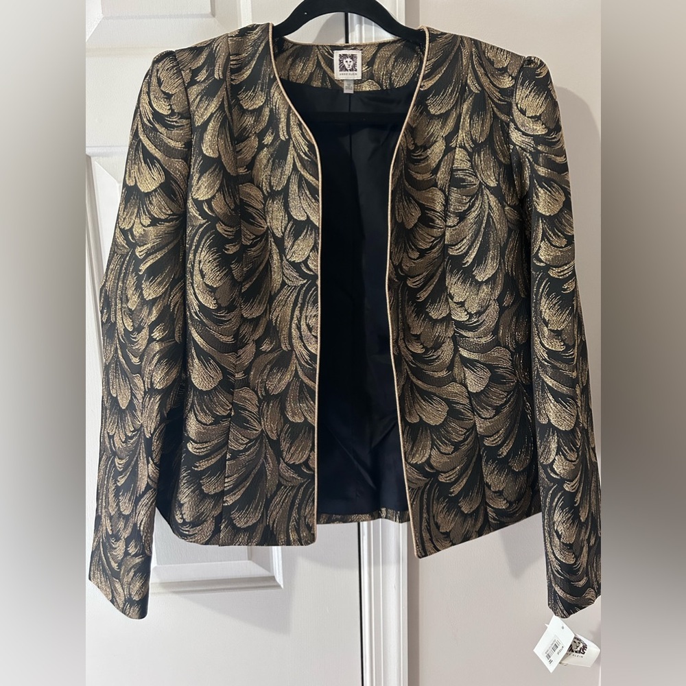 Anne Klein gold jacket